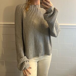 Light Blue Oversized Sweater